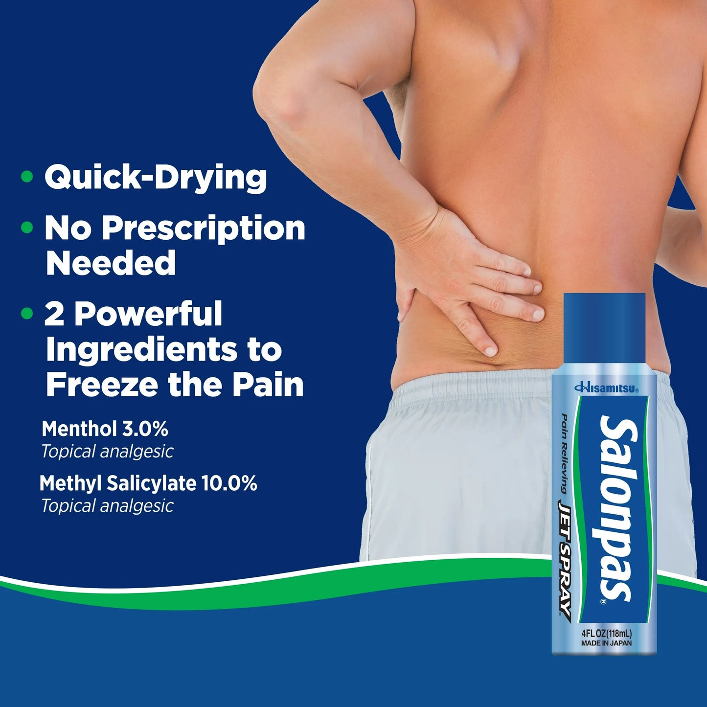 Salonpas Rapid Relief Spray