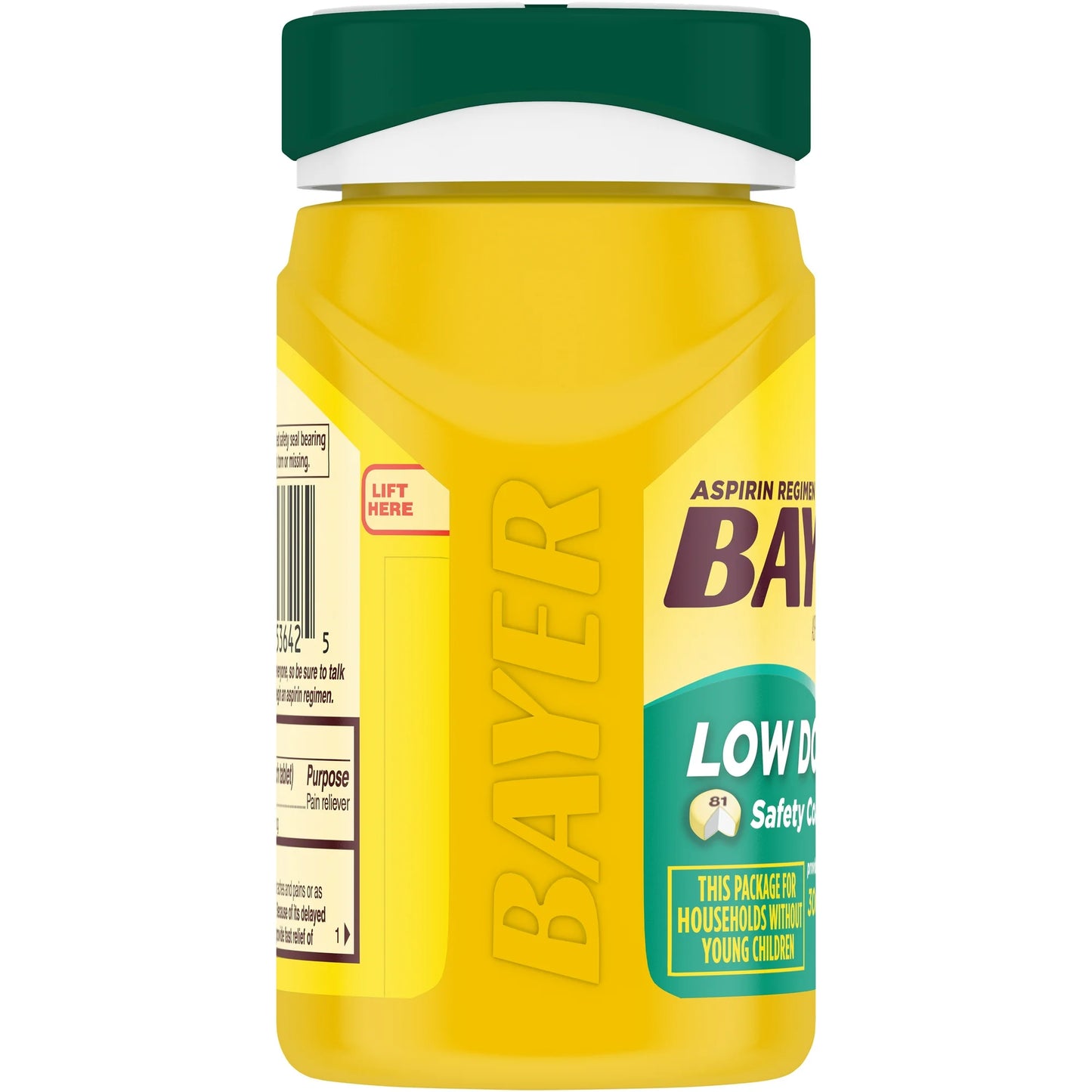 Bayer Low-Dose Aspirin 81mg 300 count