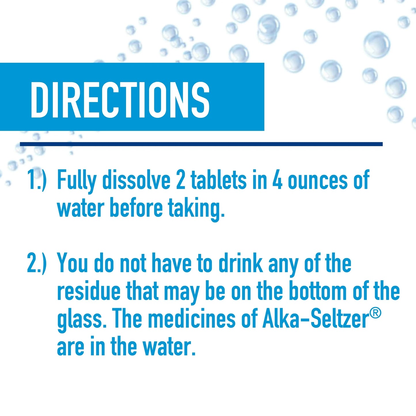 Alka-Seltzer Original Antacid Relief