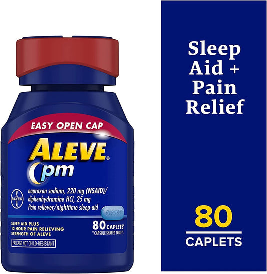 ALEVE PM 80 CAPLET 220mg