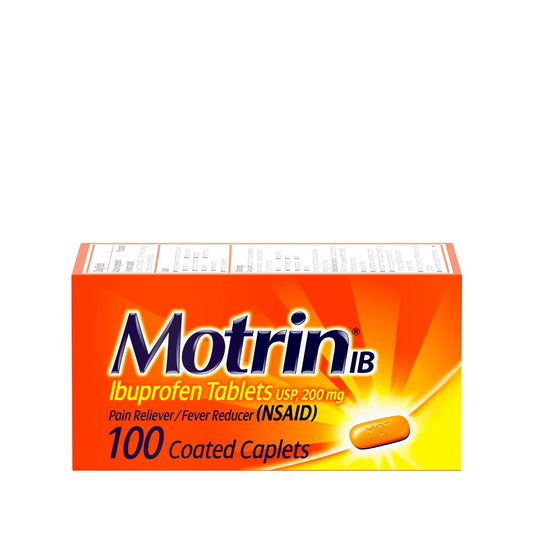 Motrin IB Pain Relief Caplets 100ct