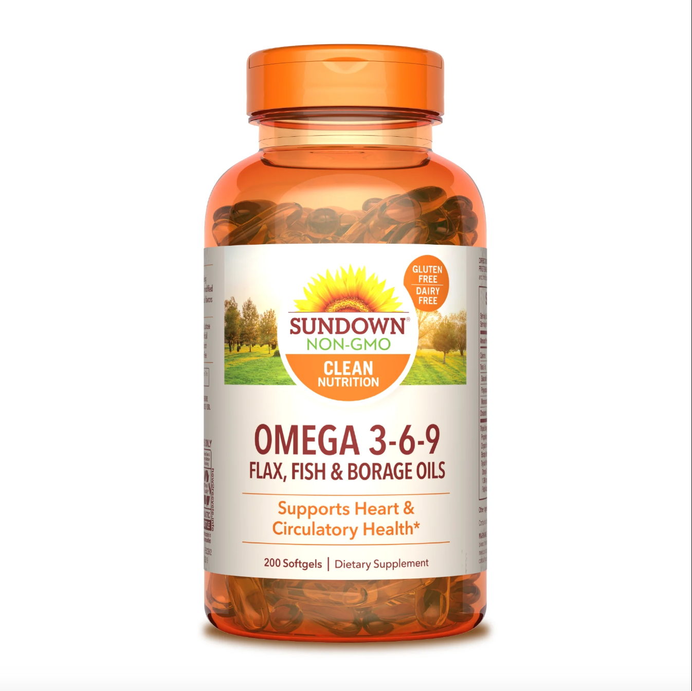 Omega 3 6 9 | Sundown | Heart Softgels