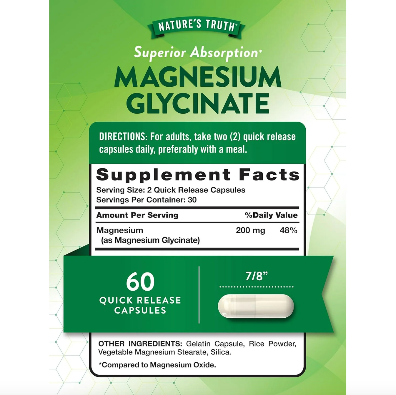 Magnesium Glycinate Capsules